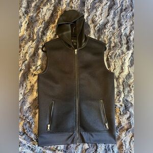 INC International Concepts Allen Hooded Mesh Vest